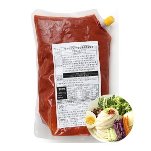 아워홈 비빔밥용 매콤 양념장 2kg / 비빕밥 고추장