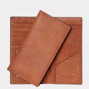 마뜨 가죽 푸에블로 남성 슬림 장지갑 탄브라운 w29158