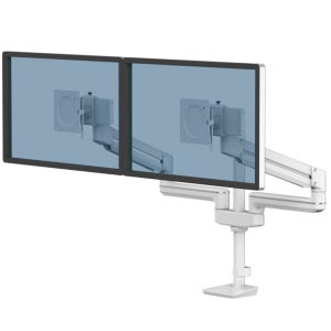 펠로우즈 탈로 모듈러 2FMS 모니터암 높이조절 각도조절 다중 듀얼모니터 거치대