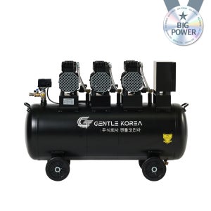 오일리스 콤프레샤 5마력 150L 단상 에어 드릴 샌더 그라인더 공방 카센터 6.5HP