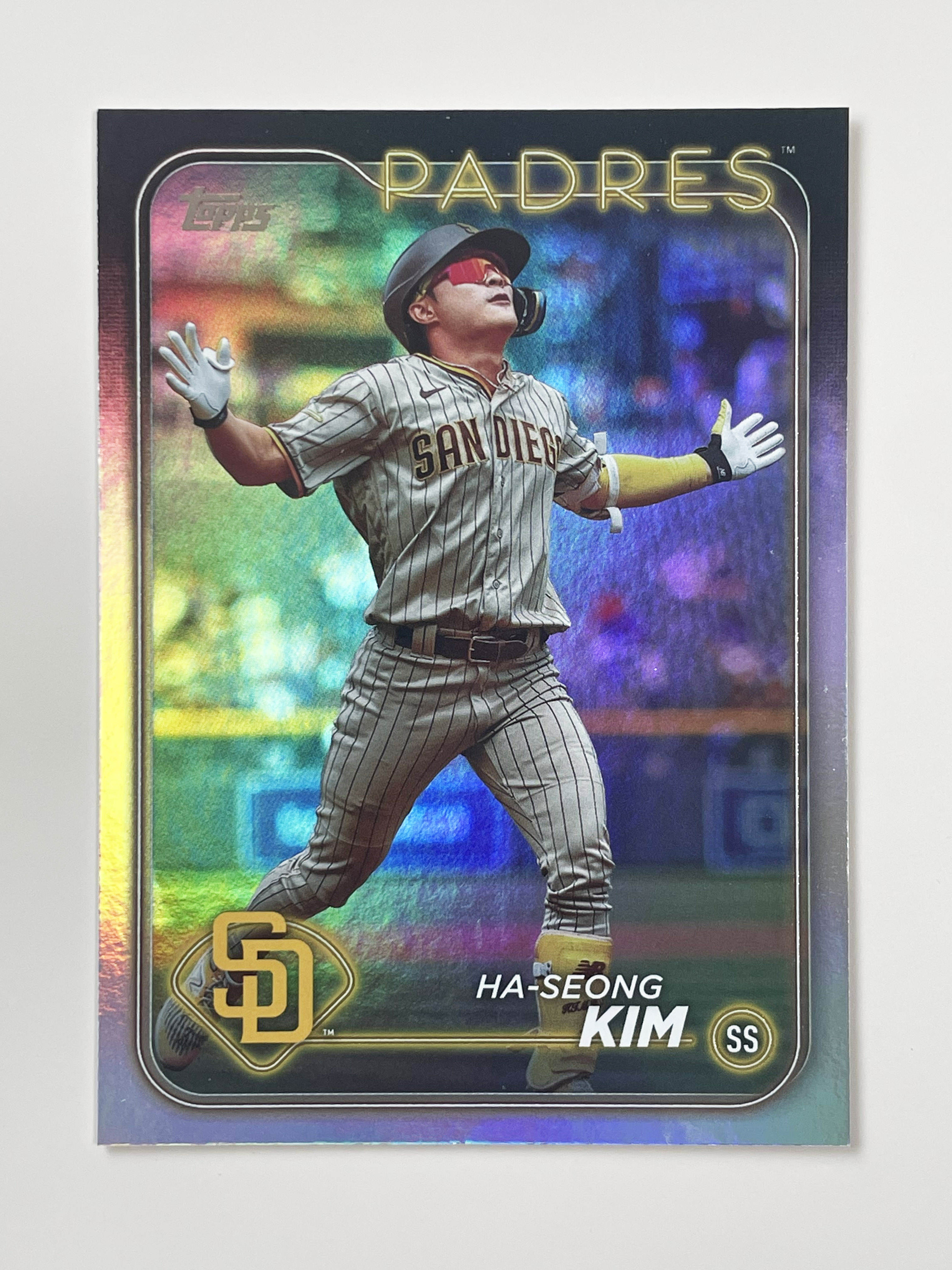 24 Topps Series1 127 Rainbow Foil 김하성