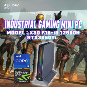 X30 F10-12900H 3050TI 그래픽 dual HDMI 2 + C TYPE TRIPLE 디스플레이 산업용 미니 컴퓨터