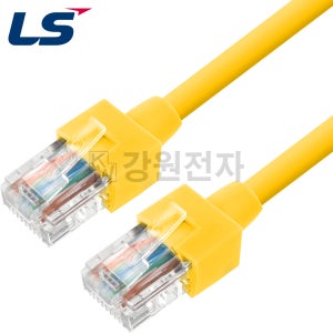 LS전선 NMX-LS520Y CAT.5E UTP 랜 케이블 2m (옐로우)