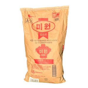 대상 미원 노말 21kg (3kg x 7ea) 업소용 조미료 MSG 대용량
