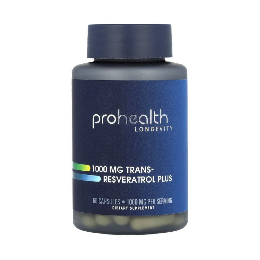 프로헬스 트랜스 <b>레스베라트롤 플러스</b> 1000mg 60정 캡슐