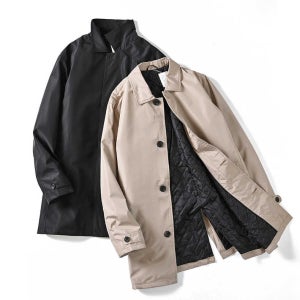 남성트렌치코트 미디코트 싱글 오버핏 봄가을