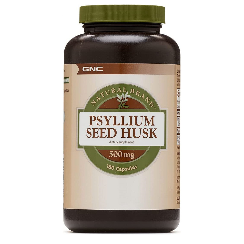 GNC - <b>Psyllium</b> Seed <b>Husk</b> 지엔씨 차전차피 500mg 180정