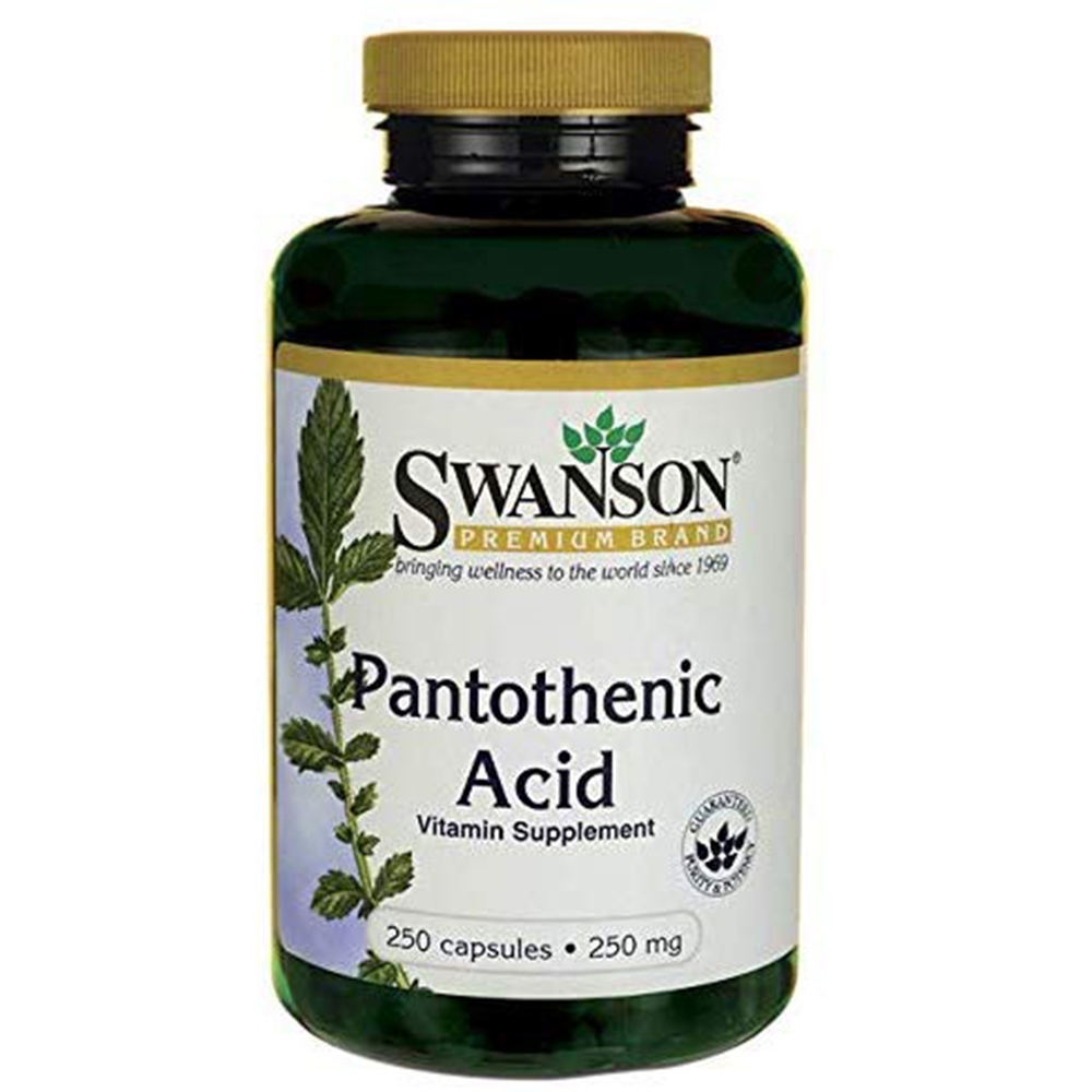 Swanson - Pantothenic Acid 스완슨 <b>판토텐산 250mg</b> 250정
