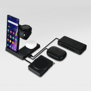 iWhere 6in1 무선충전기 폴더블 갤럭시워치 애플워치 접이식 여행용 IQW-6300D