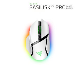 RAZER Basilisk V3 Pro 무선마우스 레이저코리아 화이트
