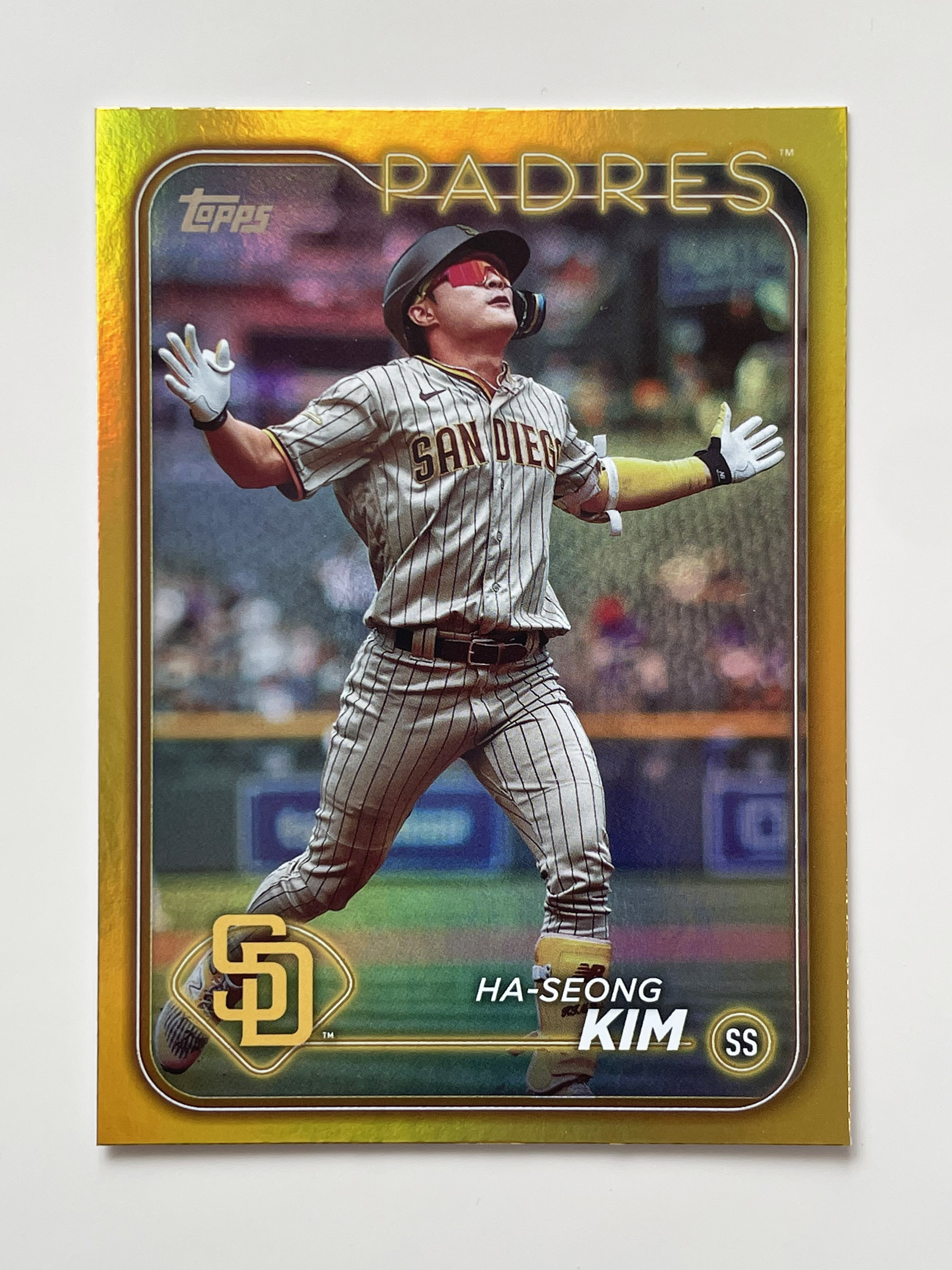 24 Topps Series1 127 Gold Foil 김하성