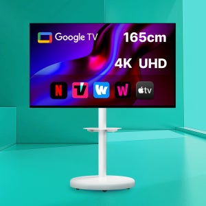 베르켐 삼탠바이미 65 4K UHD 구글 이동식 TV 삼텐바이미 티비 세트 165cm