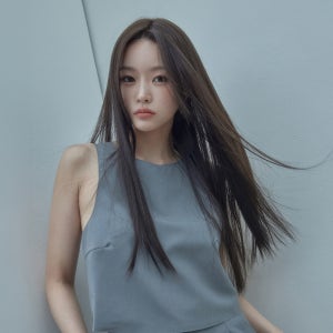 수제 통가발 스트레이트 25인치 슬릭컷 앞머리 없 긴 생머리 가발