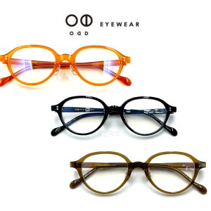 오드아이 안경 ODD EYEWEAR AMBER 엠버 타원형 작은사이즈 빈티지 안경