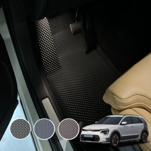 니로EV 체인 카매트 전차종 자동차 발매트 발판 블랙 1열 운전석+조수석