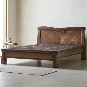 흙마루 좌우분리 온열침대 퀸 황토볼 무자수확장 온돌 안방용 Q3108W