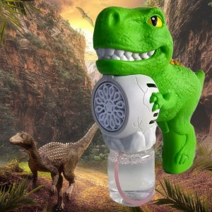 버블 다이노 버블건 비눗방울총 자동 비눗방울 선물 익스트림건 버블머신