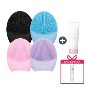 (단독구성) 포레오 루나3 진동클렌저+폼클렌저+실리콘 클렌징 스프레이