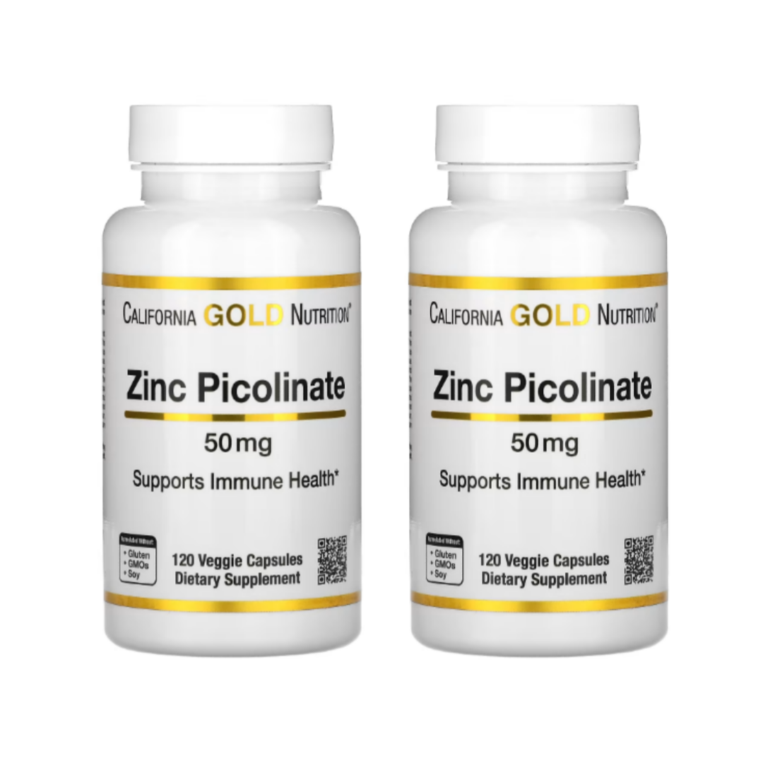 CGN <b>징크 피콜리네이트 50mg</b> 120정 2개