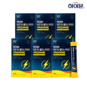 하이뮨 아르기닌 플러스 6000 에너지 부스터 14포, 6개