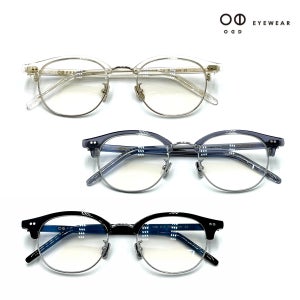 오드아이 안경 ODD EYEWEAR WINTER 윈터 안경 둥근 하금테