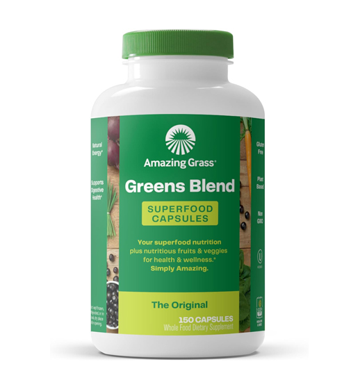 어메이징 글라스 <b>그린</b> 슈퍼푸드 더 오리지날 멀티 비타민C 비타민K <b>150정</b>