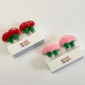 (12팩대용량) 카네이션초 2 어버이날초 4개입