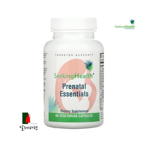 SeekingHealth 프리네이탈 <b>에센셜스</b> 60베지 캡슐