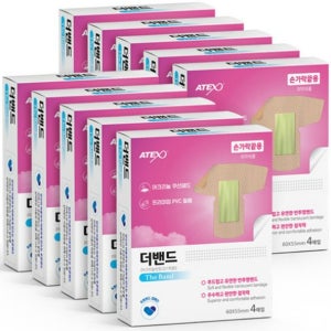 손 끝 밴드 손가락 전용 손끝용 4p 60 x 55 mm 10개