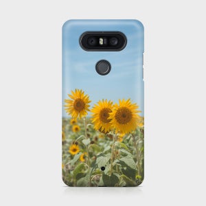 LG G6 플라워 케이스 감성 해바라기 범퍼 1번
