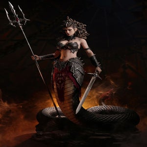 TBLeague PL2023-220 메두사 1/6 피규어 실버