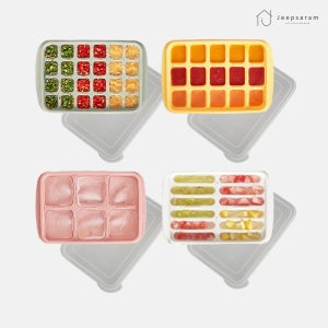 다진 마늘 보관 소분 큐브 트레이 Jeepsaram