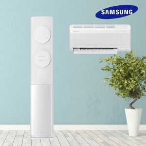 에어컨신 삼성 AI 인버터 무풍 클래식 투인원 에어컨 62.6+18.7m 철거무료 AF70F19D11WRS