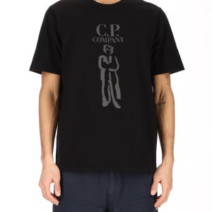 [CP컴퍼니] 24SS 30/2 MERCERIZED JERSEY TWISTED BRITISH SAILOR T-SHIRT