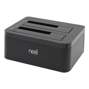 [NEXI] NX-Y3024 USB 하드 도킹스테이션 외장 HDD 2베이 NX619