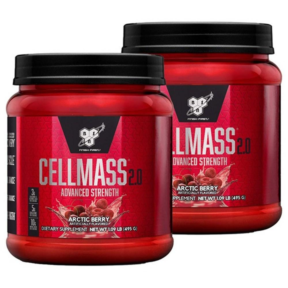 <b>비에스</b>엔 쎌매스 2.0 아크틱 베리 단백질 맛 495g 2개 BCAA