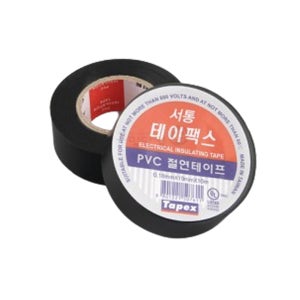 서통 전기 테이프 보호 절연 서통 테이프 10M PVC 테이펙스