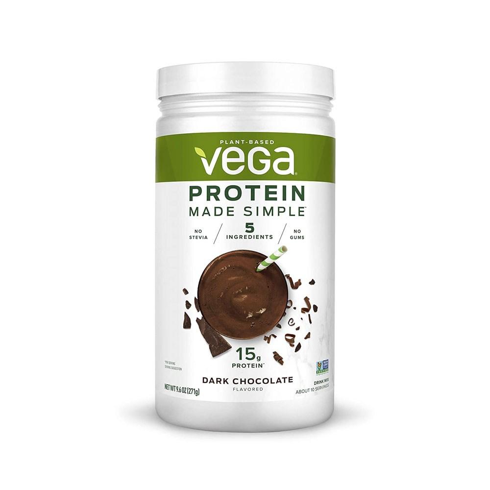베가 맛 프로틴 다크 초콜릿 <b>메이드</b> 심플 271g <b>운동 전</b>
