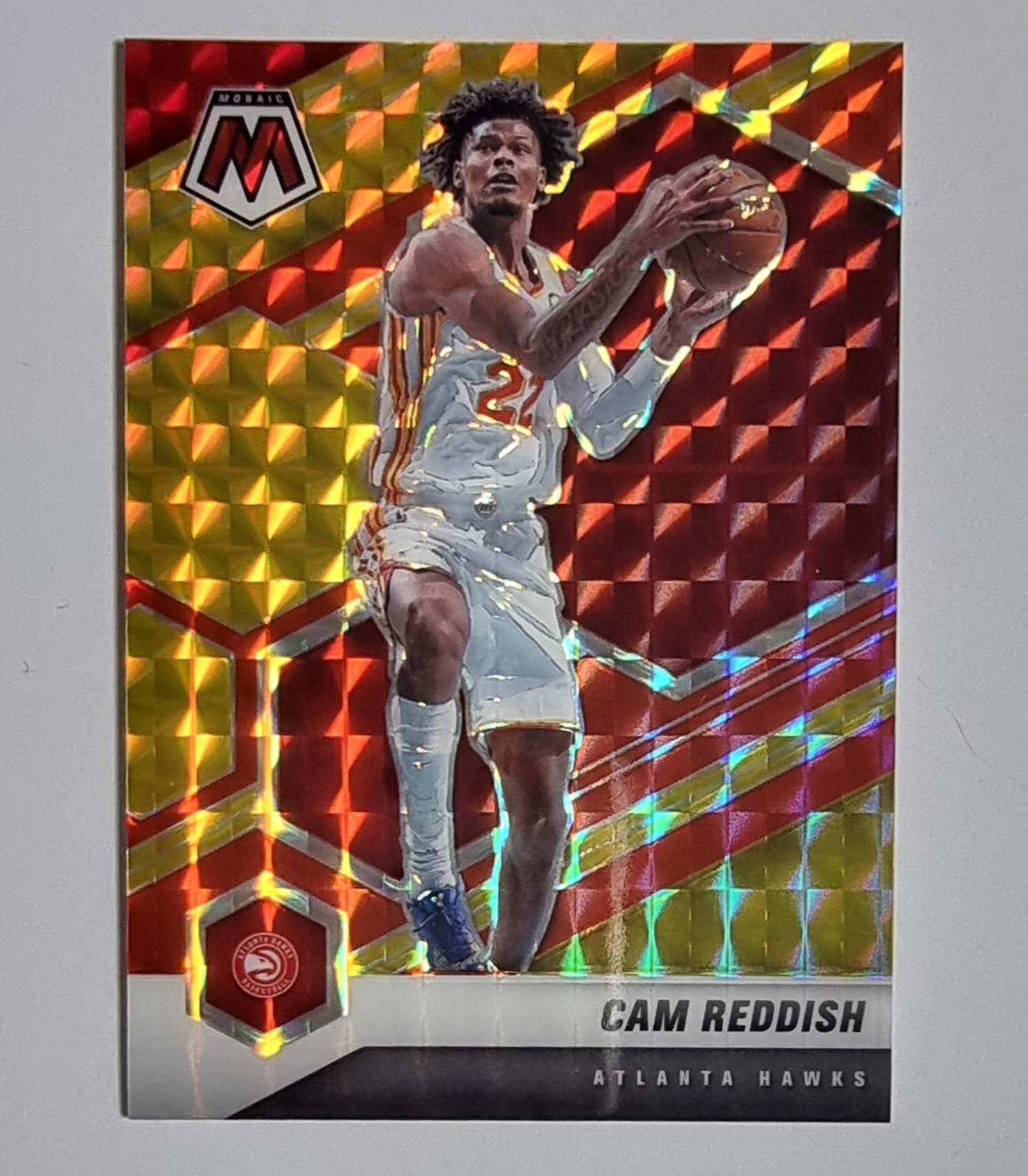 88한정판 캠 레디시 2020-21 Mosaic Choice Fusion Red & Yellow NBA 농구카드