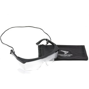 IFR 뷰 제한 장치 계측기 교육 항공 포그글스 후드 커버 조정 가능한 프로스트 폴리카보네이트 렌즈 기상 조건 접근 안경