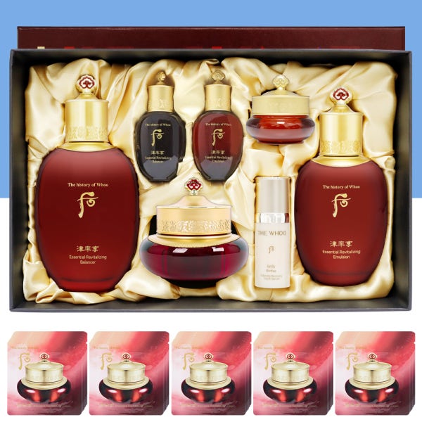 더 후 진율향 진율 3종 세트 (+진율고 30ml 샘플 특별 기획) 스킨로션크림