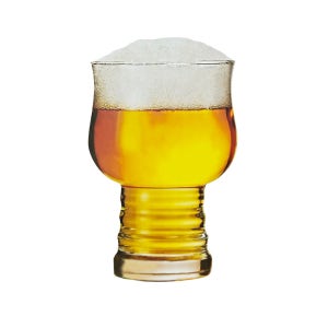 메티스 튤립 스트라이프 비어글라스 카페유리컵 칵테일잔 아이스커피잔 460ml