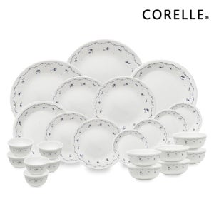 코렐6인세트 신혼그릇세트 혼수그릇 블루엘레강스 24P