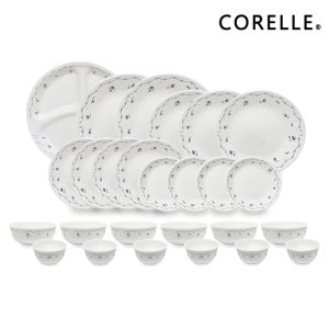 코렐6인세트 신혼그릇세트 혼수그릇 블루엘레강스 24P