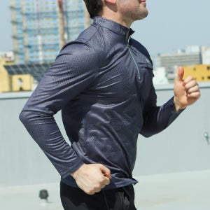 1+1 MOLEX 모렉스 여름 남성 쿨 스판 긴팔 집업 등산 티 기능성 작업복 상의 티셔츠 325