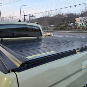 렉스턴 스포츠 칸 쿨맨 적재함 한미4단 폴딩커버 REX커버