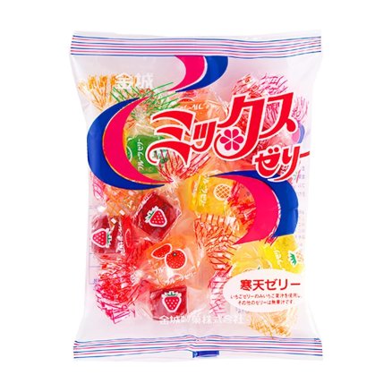 일본 킨조 킨죠 젤리 5가지 과일 맛 믹스 125g