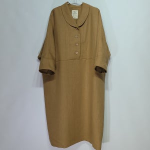 수입리넨 숄카라 원피스(오버핏 프리사이즈)