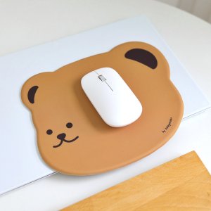 자체제작 곰돌이 마우스 패드