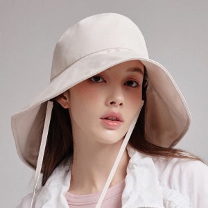 [화이트샌즈] 코튼 언밸런스 플로피햇 나바르 (4 colors)